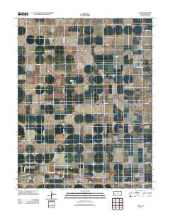 Lowe Kansas Historical topographic map, 1:24000 scale, 7.5 X 7.5 Minute, Year 2012