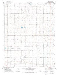 Lowe Kansas Historical topographic map, 1:24000 scale, 7.5 X 7.5 Minute, Year 1976