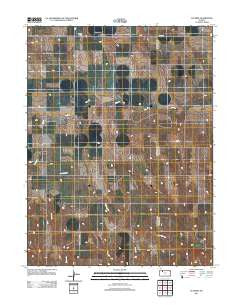 Lucerne Kansas Historical topographic map, 1:24000 scale, 7.5 X 7.5 Minute, Year 2012