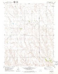 Lucerne Kansas Historical topographic map, 1:24000 scale, 7.5 X 7.5 Minute, Year 1979