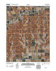 Ludell Kansas Historical topographic map, 1:24000 scale, 7.5 X 7.5 Minute, Year 2012