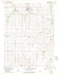 Luray Kansas Historical topographic map, 1:24000 scale, 7.5 X 7.5 Minute, Year 1978