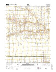 Lydia Kansas Current topographic map, 1:24000 scale, 7.5 X 7.5 Minute, Year 2015