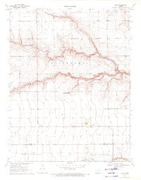 Lydia Kansas Historical topographic map, 1:24000 scale, 7.5 X 7.5 Minute, Year 1970