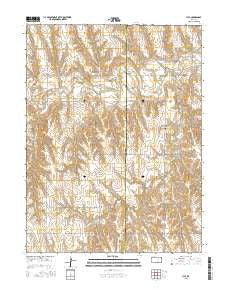 Lyle Kansas Current topographic map, 1:24000 scale, 7.5 X 7.5 Minute, Year 2015