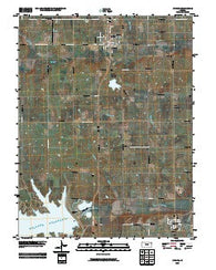 Lyndon Kansas Historical topographic map, 1:24000 scale, 7.5 X 7.5 Minute, Year 2009