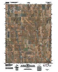 Mahaska Kansas Historical topographic map, 1:24000 scale, 7.5 X 7.5 Minute, Year 2009