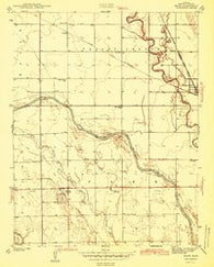 Maize Kansas Historical topographic map, 1:31680 scale, 7.5 X 7.5 Minute, Year 1942