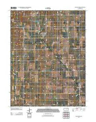 Manchester Kansas Historical topographic map, 1:24000 scale, 7.5 X 7.5 Minute, Year 2012