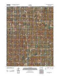 Manchester NW Kansas Historical topographic map, 1:24000 scale, 7.5 X 7.5 Minute, Year 2012