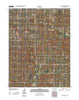 Manchester NW Kansas Historical topographic map, 1:24000 scale, 7.5 X 7.5 Minute, Year 2012