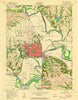 Manhattan Kansas Historical topographic map, 1:24000 scale, 7.5 X 7.5 Minute, Year 1955