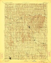 Mankato Kansas Historical topographic map, 1:125000 scale, 30 X 30 Minute, Year 1894