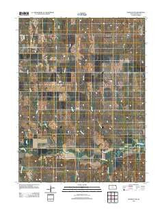 Mankato NW Kansas Historical topographic map, 1:24000 scale, 7.5 X 7.5 Minute, Year 2012
