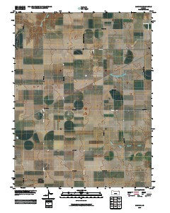 Manning Kansas Historical topographic map, 1:24000 scale, 7.5 X 7.5 Minute, Year 2009