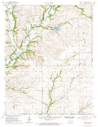 Maple City Kansas Historical topographic map, 1:24000 scale, 7.5 X 7.5 Minute, Year 1964