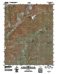 Maple City Kansas Historical topographic map, 1:24000 scale, 7.5 X 7.5 Minute, Year 2010