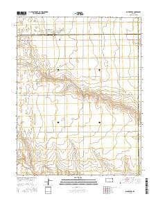 Marienthal Kansas Current topographic map, 1:24000 scale, 7.5 X 7.5 Minute, Year 2015
