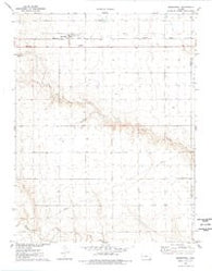 Marienthal Kansas Historical topographic map, 1:24000 scale, 7.5 X 7.5 Minute, Year 1976