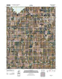 Marion Kansas Historical topographic map, 1:24000 scale, 7.5 X 7.5 Minute, Year 2012