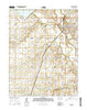 Marion Kansas Current topographic map, 1:24000 scale, 7.5 X 7.5 Minute, Year 2015