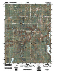 Marmaton Kansas Historical topographic map, 1:24000 scale, 7.5 X 7.5 Minute, Year 2010