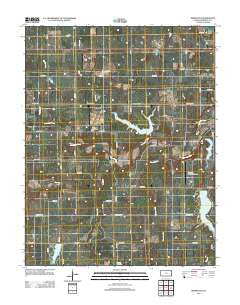 Marmaton Kansas Historical topographic map, 1:24000 scale, 7.5 X 7.5 Minute, Year 2012