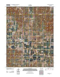 Marquette Kansas Historical topographic map, 1:24000 scale, 7.5 X 7.5 Minute, Year 2012