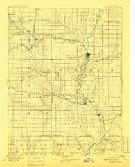 Marysville Kansas Historical topographic map, 1:125000 scale, 30 X 30 Minute, Year 1894