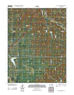 Matfield Green SE Kansas Historical topographic map, 1:24000 scale, 7.5 X 7.5 Minute, Year 2012