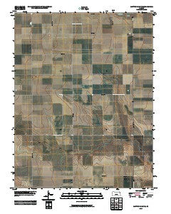 Mattox Draw NE Kansas Historical topographic map, 1:24000 scale, 7.5 X 7.5 Minute, Year 2010