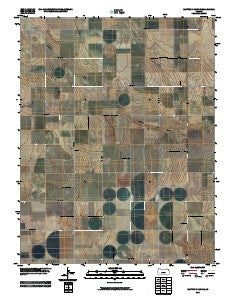 Mattox Draw SE Kansas Historical topographic map, 1:24000 scale, 7.5 X 7.5 Minute, Year 2010