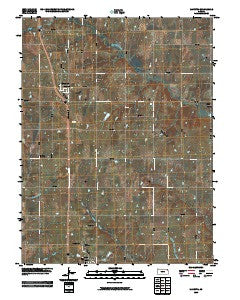 Mayetta Kansas Historical topographic map, 1:24000 scale, 7.5 X 7.5 Minute, Year 2009