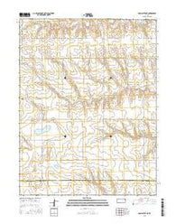 McAllaster NE Kansas Current topographic map, 1:24000 scale, 7.5 X 7.5 Minute, Year 2015