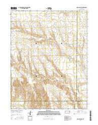 McAllaster NW Kansas Current topographic map, 1:24000 scale, 7.5 X 7.5 Minute, Year 2015