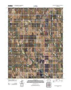McCracken Branch Kansas Historical topographic map, 1:24000 scale, 7.5 X 7.5 Minute, Year 2012