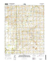 McCune NE Kansas Current topographic map, 1:24000 scale, 7.5 X 7.5 Minute, Year 2015