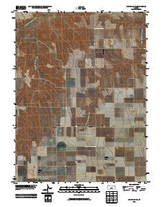 McDonald NE Kansas Historical topographic map, 1:24000 scale, 7.5 X 7.5 Minute, Year 2009
