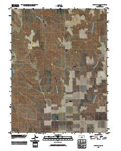 McDonald NW Kansas Historical topographic map, 1:24000 scale, 7.5 X 7.5 Minute, Year 2009