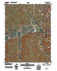 McFarland Kansas Historical topographic map, 1:24000 scale, 7.5 X 7.5 Minute, Year 2009