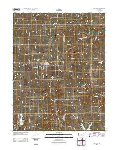 McLouth Kansas Historical topographic map, 1:24000 scale, 7.5 X 7.5 Minute, Year 2012