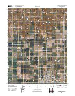 McPherson North Kansas Historical topographic map, 1:24000 scale, 7.5 X 7.5 Minute, Year 2012