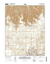 McPherson North Kansas Current topographic map, 1:24000 scale, 7.5 X 7.5 Minute, Year 2015