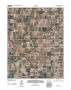 McPherson SE Kansas Historical topographic map, 1:24000 scale, 7.5 X 7.5 Minute, Year 2012