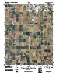 McPherson South Kansas Historical topographic map, 1:24000 scale, 7.5 X 7.5 Minute, Year 2009