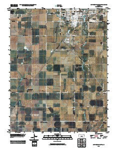 McPherson South Kansas Historical topographic map, 1:24000 scale, 7.5 X 7.5 Minute, Year 2009