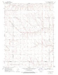 Mc Allaster NE Kansas Historical topographic map, 1:24000 scale, 7.5 X 7.5 Minute, Year 1969