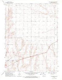 Mc Allaster SE Kansas Historical topographic map, 1:24000 scale, 7.5 X 7.5 Minute, Year 1969