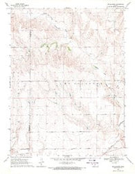Mc Allaster Kansas Historical topographic map, 1:24000 scale, 7.5 X 7.5 Minute, Year 1969