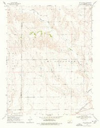 Mc Allaster Kansas Historical topographic map, 1:24000 scale, 7.5 X 7.5 Minute, Year 1969